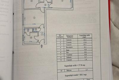 Calea Grivitei -Apartament 3 camere - 13