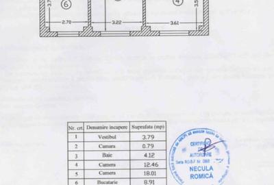 Apartament cu 2 camere semidecomandat în Nicolae Grigorescu