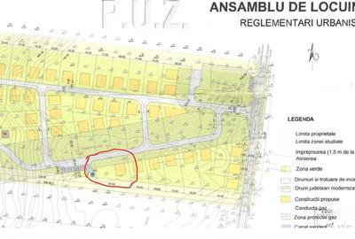 Teren Intravilan cu proiect, autorizatie casa parter, Bod, utilitati - 4