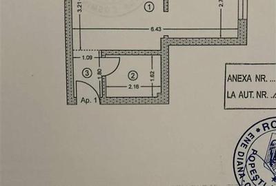Chirie 450€/luna Garsoniera cu Gradina - 10 minute Metrou Berceni - 10
