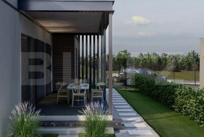 Casa noua mediteraneana pasiva 3 camere, 105 mp utili, teren 630 mp, drum privat - 8
