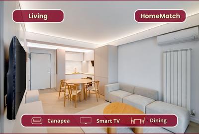 Apartament cu 2 camere decomandat, mobilat în Pipera - 4