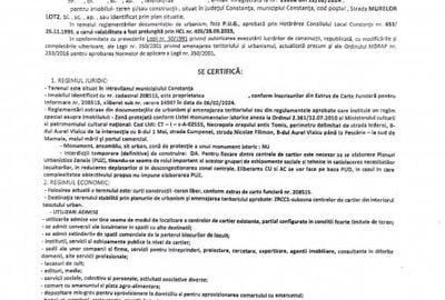 Tomis Nord – Teren 847mp cu dubla deschidere COMISION 0% - 10