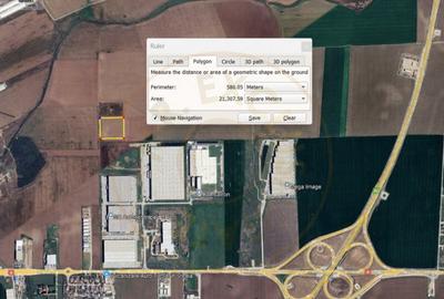 Teren de 20000 mp, în Central