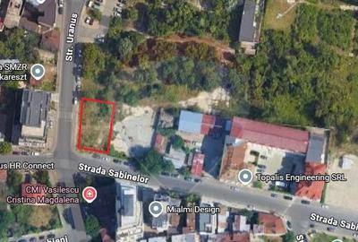 Teren Construcții intravilan de 474 mp, în 13 Septembrie - 3