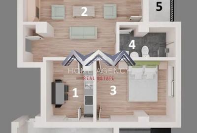 Apartament 2 camere Otopeni - bloc nou, central, terasă și parcare - 3