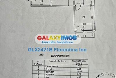 Apartament cu 3 camere semidecomandat, mobilat în Militari - 7