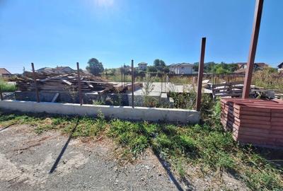 Teren de vanzare cu proiect de casa, fundatie facuta, Dezmir, 88000 Eu - 3