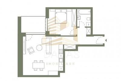 Apartament de 2 camere semidecomandat | Zona Garii - 5