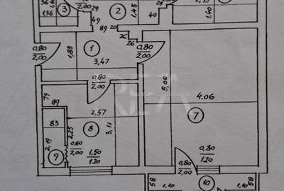 Apartament cu 3 camere decomandat în Nerva Traian - 11