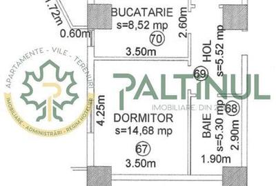 Apartament cu 2 camere decomandat în Central - 7