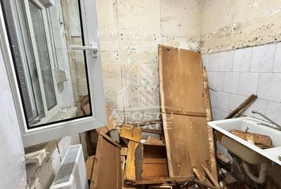 Garsoniera in curs de renovare in Calea Buziasului, parter - 2