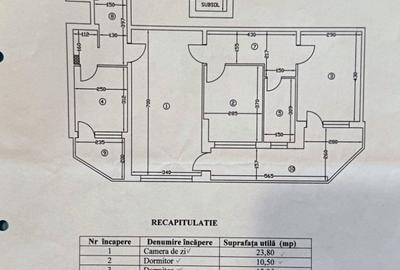3 cam- Kiseleff -str Serdarului -bloc 1979 -centrala proprie -95mp total - et 7 - 2
