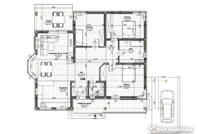 Casă individuală cu 4 camere cu Canalizare în Corușu - 10