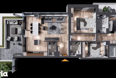 Apartament cu 5 camere în Nicolina - 5