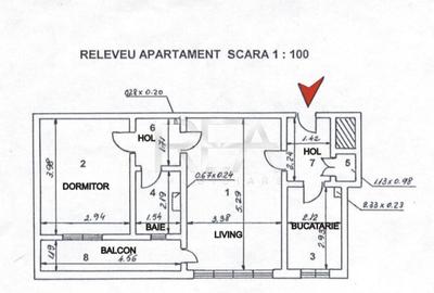 Apartament cu 2 camere semidecomandat, mobilat în Drumul Taberei - 1