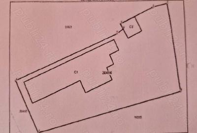 Pensiune gri teren 2240 m2 ,casa 563m2 75000 eur ,teren 1677m2 50000 eur, acces auto DJ222N - 5