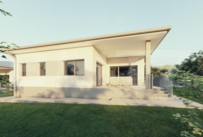 Casa semifinisata pe un nivel, 600mp teren - 10