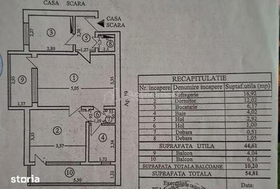 Apartament cu 2 camere nedecomandat în Țiglina 1 - 7