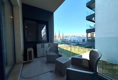 Apartament cu 2 camere semidecomandat, mobilat în Pipera - 11