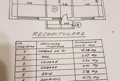 Apartament cu 2 camere decomandat, mobilat în Morarilor - 12