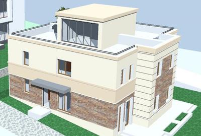 Duplex cu 5 camere cu Teren 250 Mp în Florești - 1