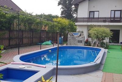 Afumati vila 8 camere , teren 1300 mp , piscina