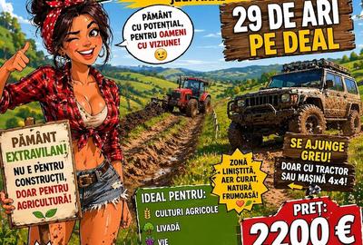 Teren de 2900 mp, în Șiștarovăț - 1