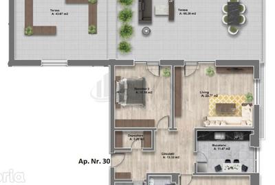 Apartament cu 4 camere decomandat, mobilat în Sisești - 14