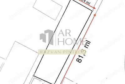 Teren de 1900 mp, în Păulești