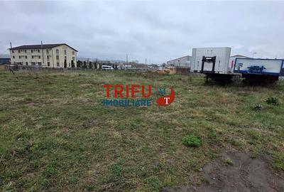 Teren de 1400 mp, în Industrială