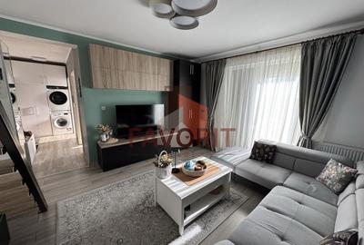 Apartament cu 2 camere semidecomandat, mobilat în Giroc