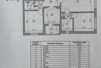 Apartament cu 3 camere decomandat, mobilat în Crângași - 8