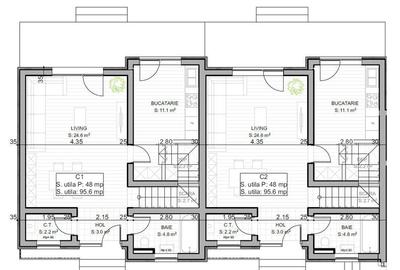 Braytim | Case insiruite | 4 camere | Strazi asfaltate | Comision 0% - 19