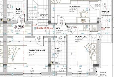 Duplex cu 4 camere cu Canalizare în Florești - 5
