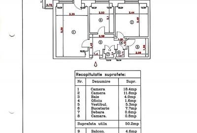 Apartament cu 2 camere decomandat în Basarabia - 1
