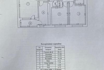 Apartament 3 camere 19th Residence - 12