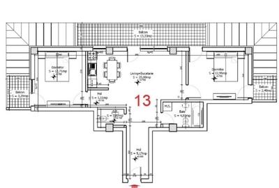 Apartament cu 3 camere decomandat, mobilat în Central - 5