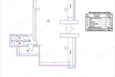 Spațiu comercial, de 142 mp, în Central - 1