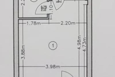 Garsonieră semidecomandată în Berceni - 7