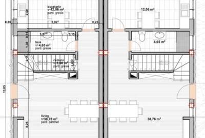 Casă cu 4 camere cu Canalizare în Dezmir - 1