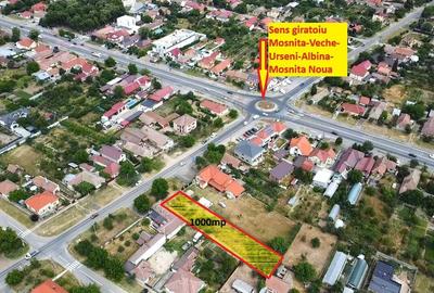 Teren 1.000 mp, zonă centrală Moșnița Nouă -  toate utilitățile - 3