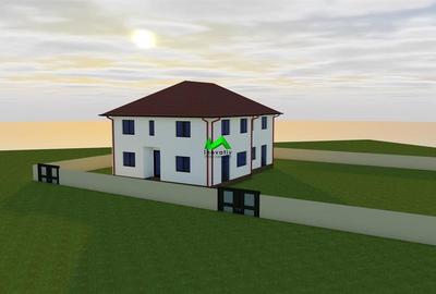 Casa la alb de vanzare 4 camere 420mp teren Sibiu Selimbar - 4