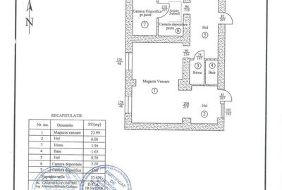 Spațiu comercial, de 71 mp, în Central - 3