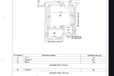 Garsonieră decomandată în Nord - 2