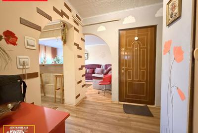 Apartament cu 3 camere decomandat, mobilat în Micro 17 - 12