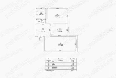 Apartament 2 camere decomandat Girocului Crivaia langa Biserica Martirilor aproape de Lidl amenajat - 1