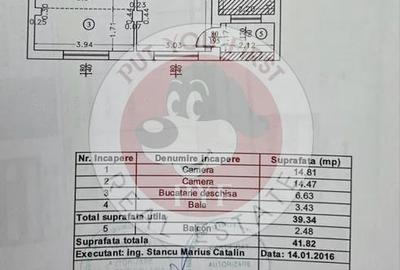 Avangarde Residence Militari | Apartament 2 camere | 42mp | Semidecomandat | B11603 - 7