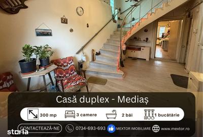 Casă cu 3 camere decomandat cu Teren 300 Mp în Central