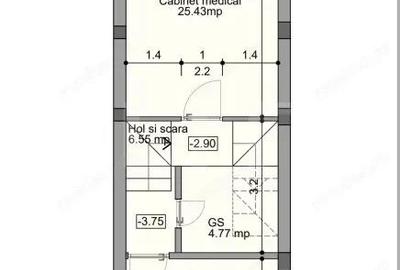 Spatiu medical, 145 mp utili, D+P, la cheie, zona centrala! Spatiu medical, 145 mp utili, D+P, la cheie, zona centrala! - 5